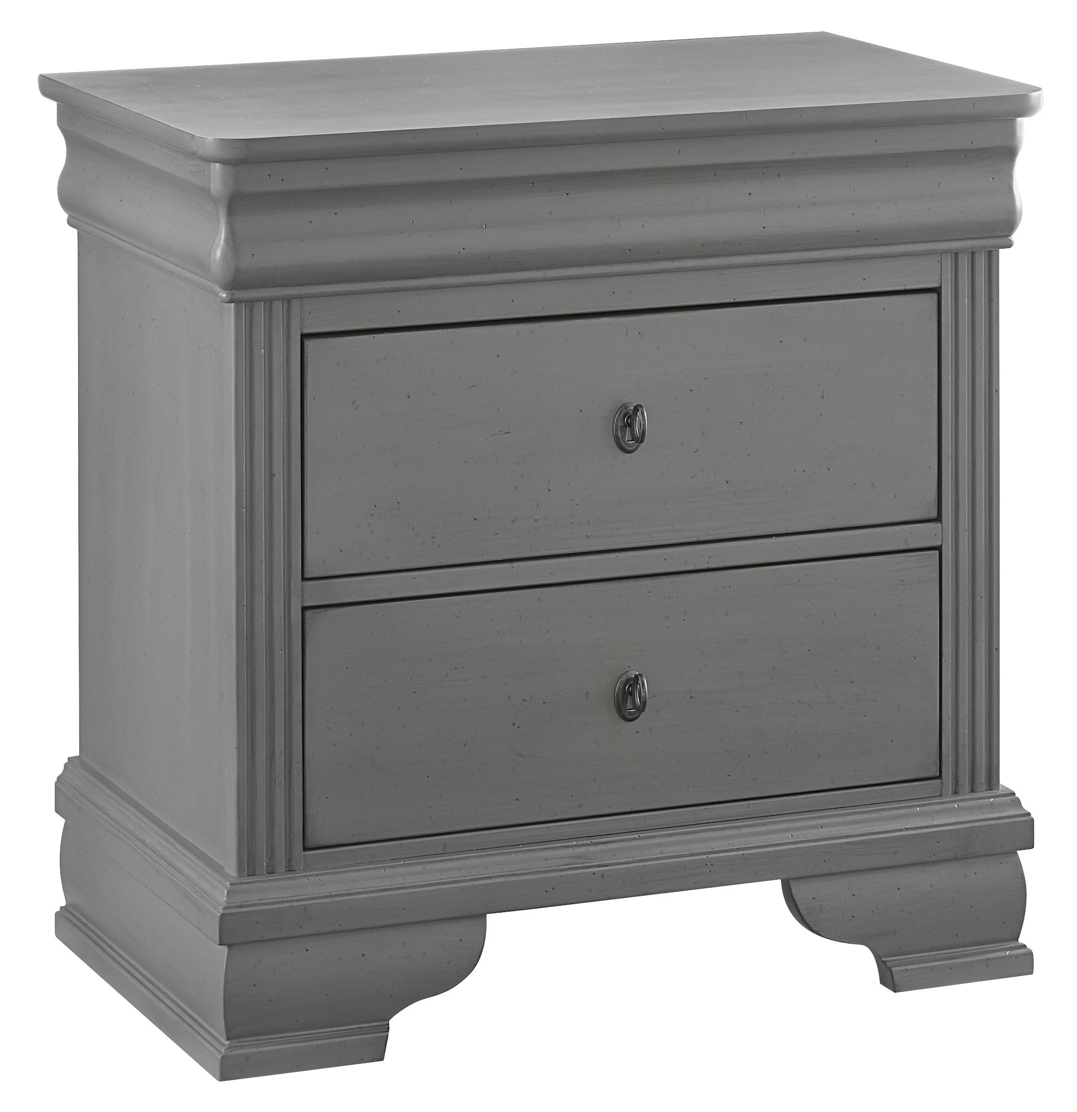 Vaughan Bassett French Market 381226 Louis Philippe Night Stand 2